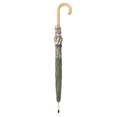 Doppler Nature Long Automatic Sustainable Stick Umbrella - Intention Olive