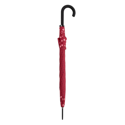 Doppler Derby Hit Long Automatic Stick Umbrella - Twinkle Red