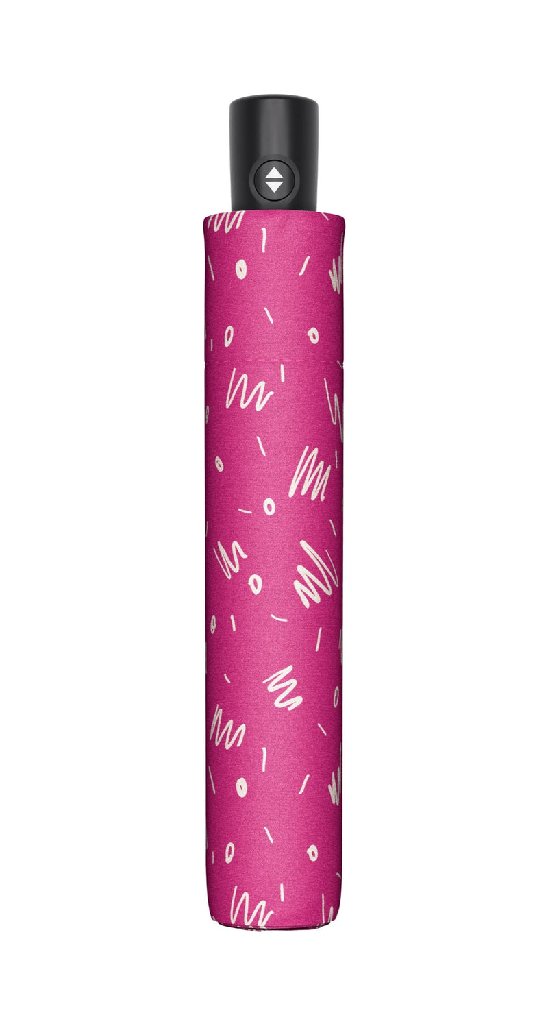 Doppler Zero Magic Minimally Automatic Umbrella - Fancy Pink