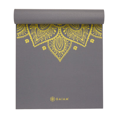 Gaiam Reversible Yoga Mat 6mm Turquoise Lotus – Burton Blake